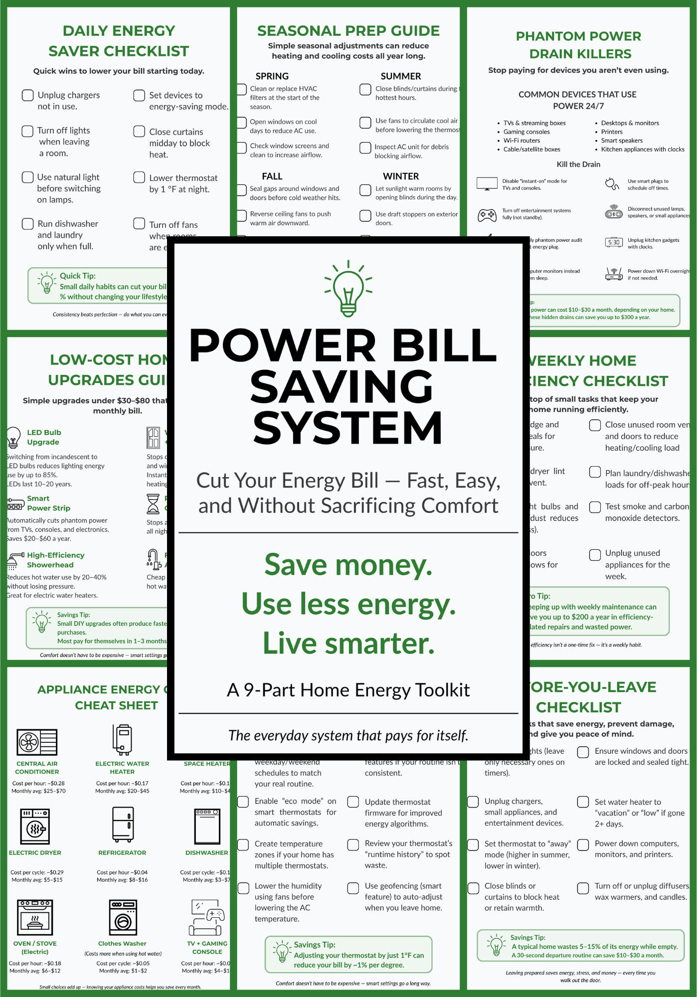 Power Bill Saving System